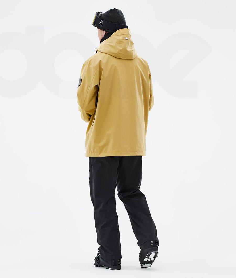 Chaquetas De Esquí Dope Blizzard Hombre Amarillo | ESXF2901