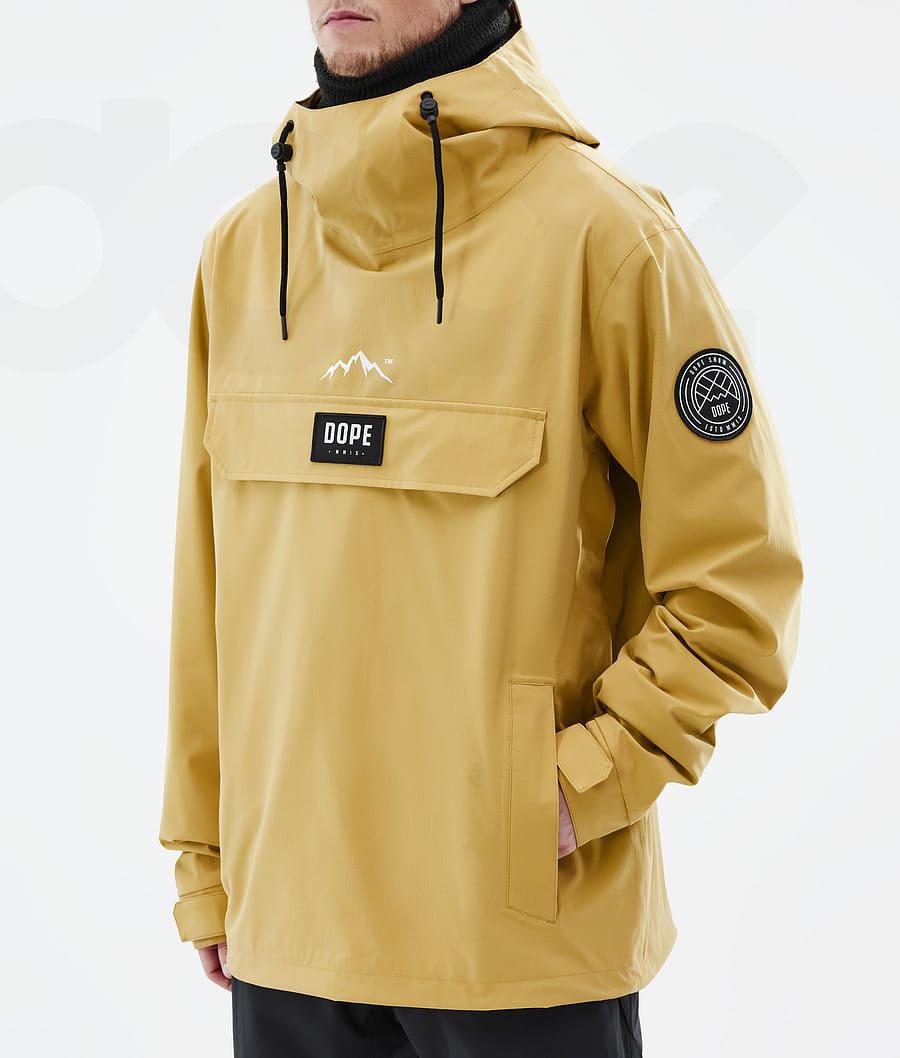 Chaquetas De Esquí Dope Blizzard Hombre Amarillo | ESXF2901