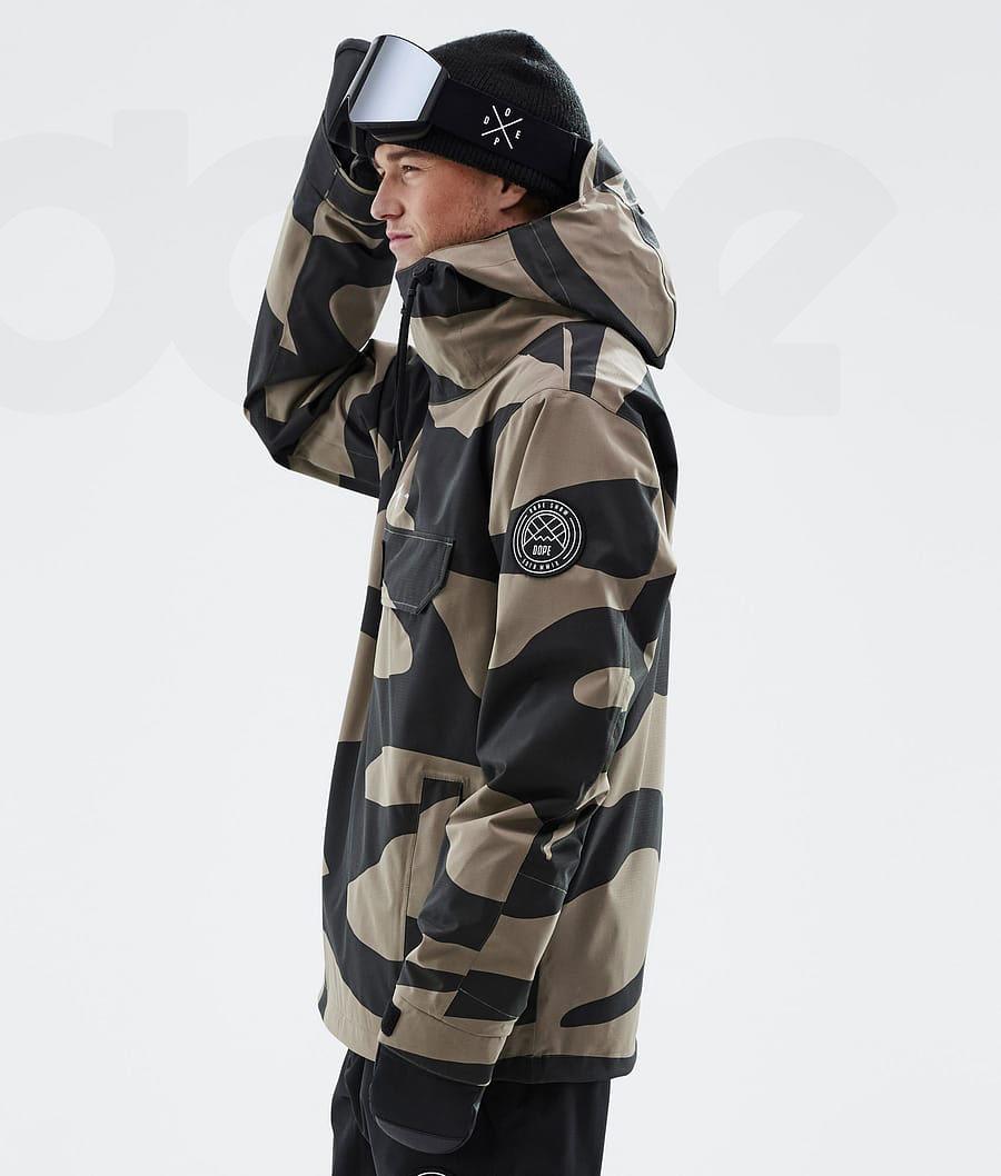 Chaquetas De Esquí Dope Blizzard Pangea Hombre Marrones | ESIS2915