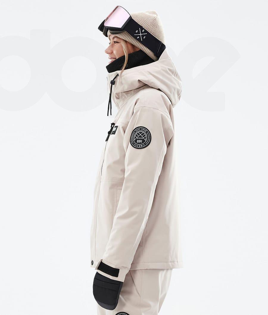 Chaquetas De Esquí Dope Blizzard W Full Zip Mujer Marrones | ESDN3633