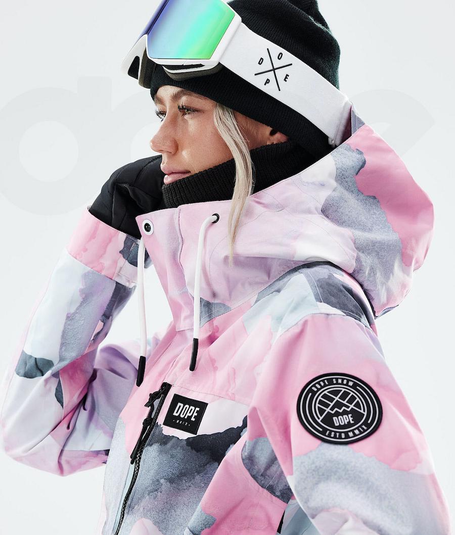 Chaquetas De Esquí Dope Blizzard W Full Zip 2021 Mujer Multicolor | ESFM3639