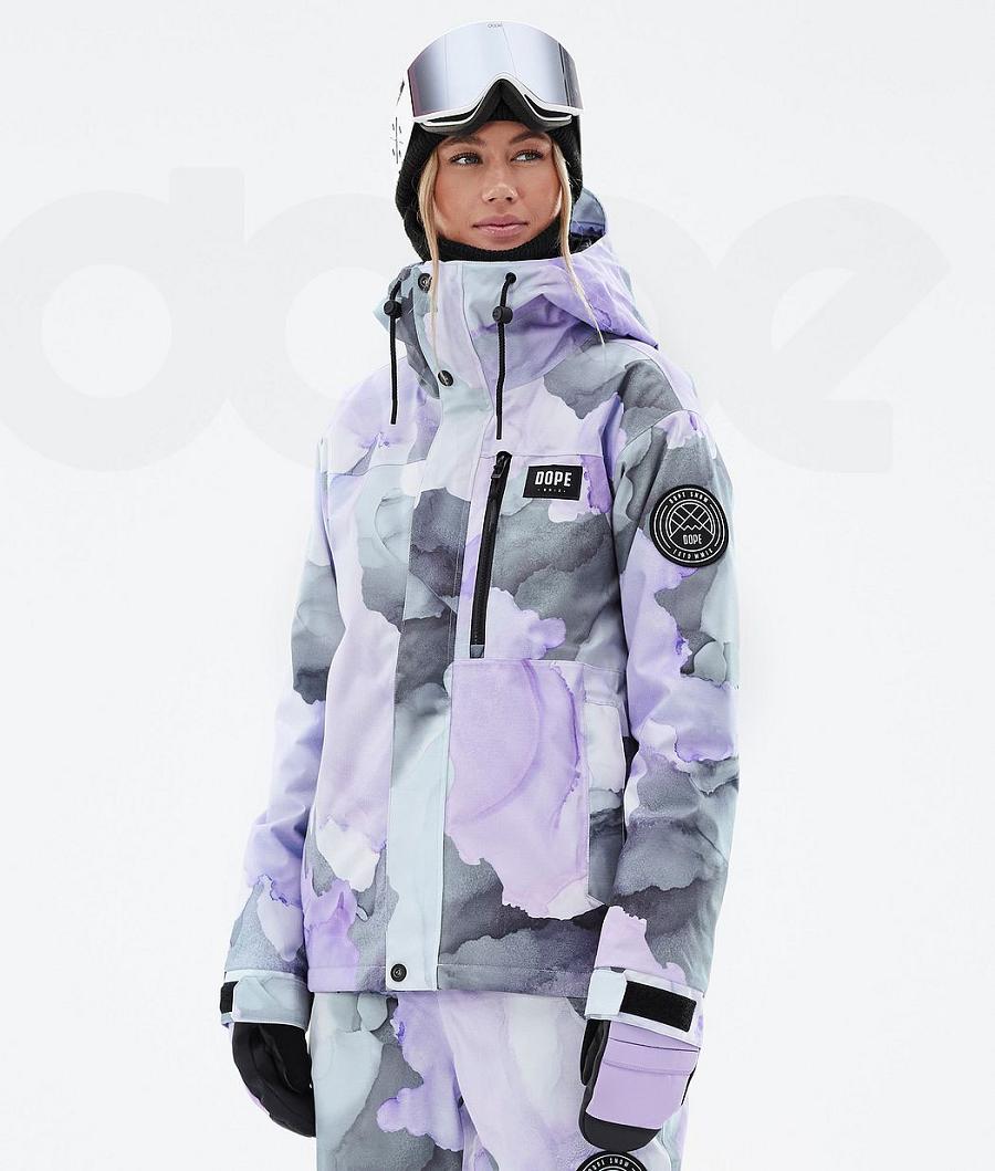 Chaquetas De Esquí Dope Blizzard W Full Zip Mujer Moradas | ESHK3637