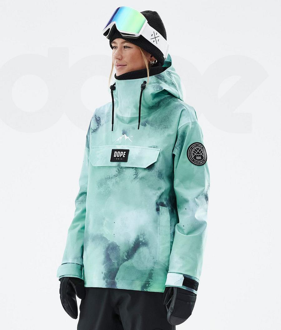 Chaquetas De Esquí Dope Blizzard W Liquid Mujer Verde | ESDN3640