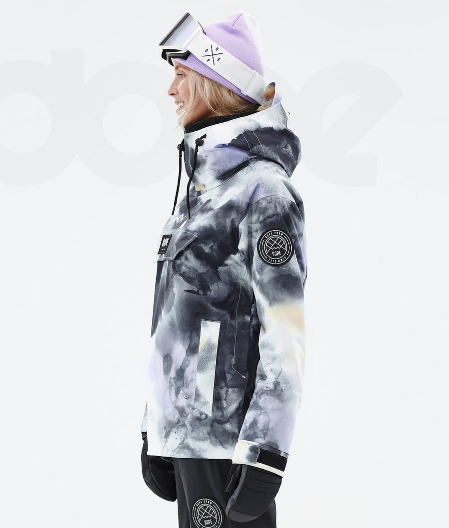 Chaquetas De Esquí Dope Blizzard W Tiedye Mujer Negras Moradas | ESYU3647