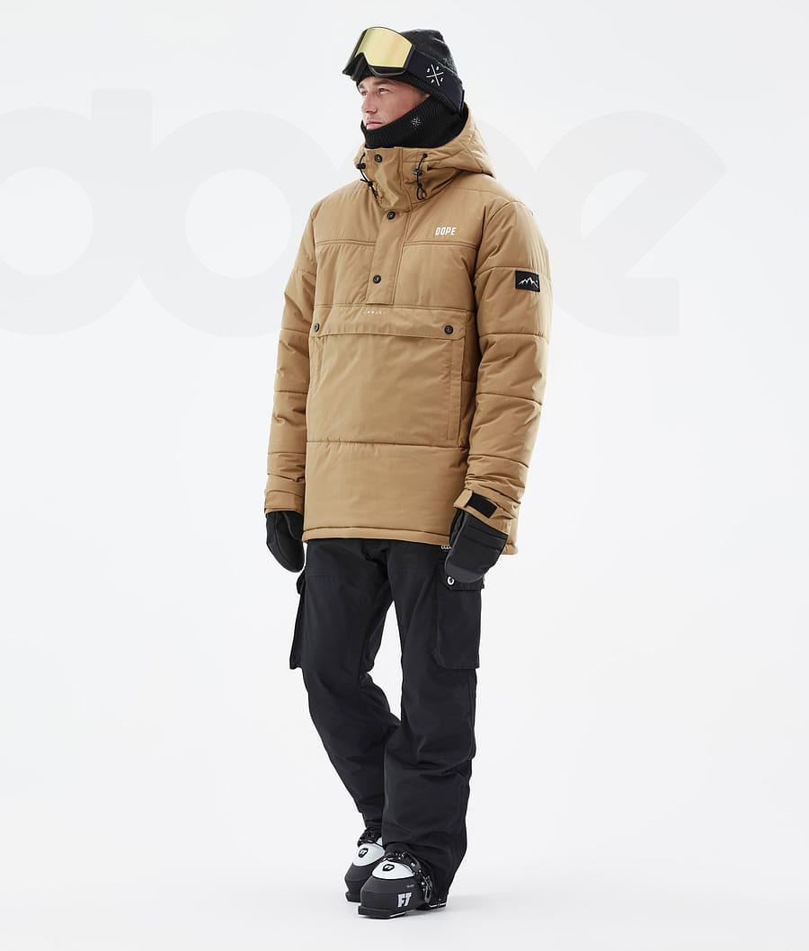 Chaquetas De Esquí Dope Puffer Hombre Doradas | ESQZ2940