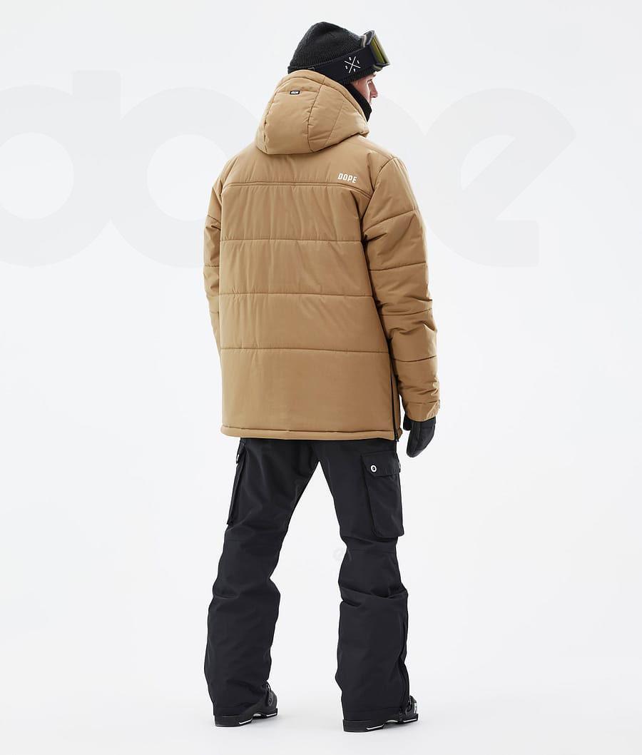 Chaquetas De Esquí Dope Puffer Hombre Doradas | ESQZ2940