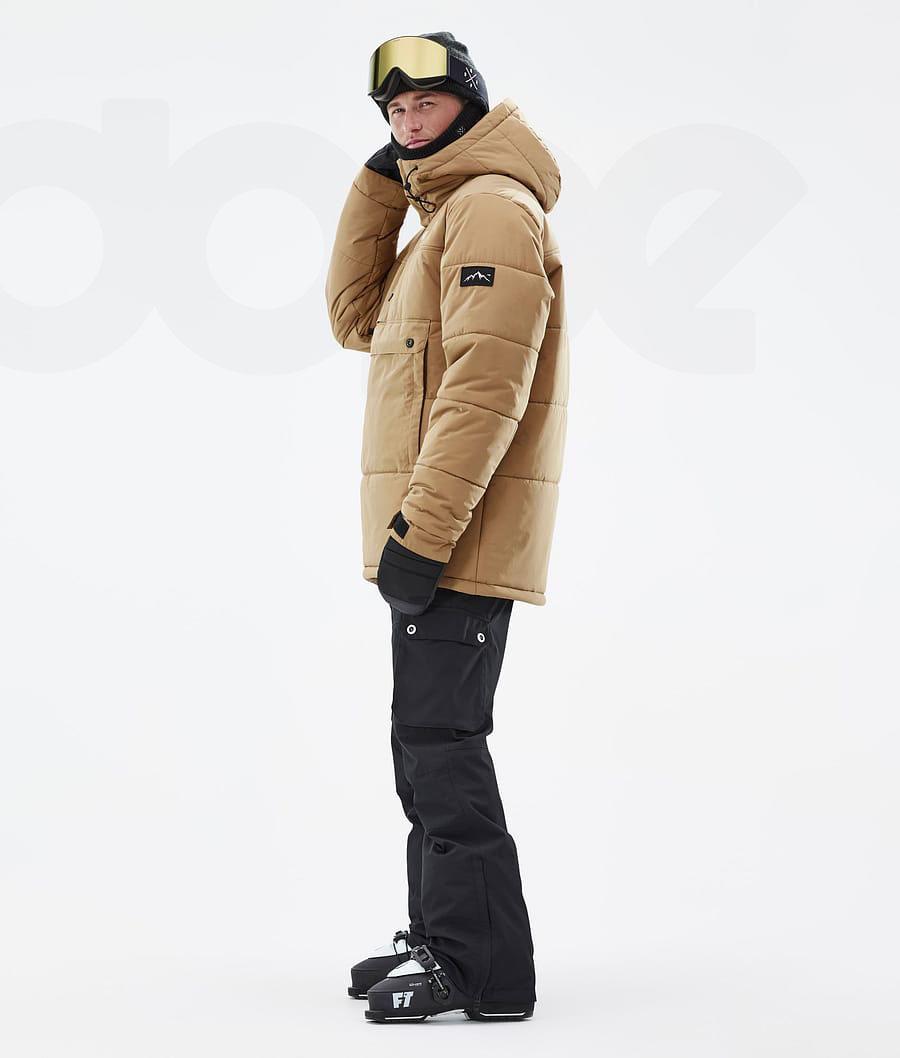 Chaquetas De Esquí Dope Puffer Hombre Doradas | ESQZ2940