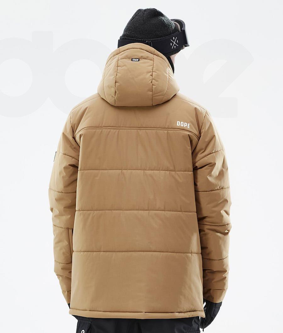 Chaquetas De Esquí Dope Puffer Hombre Doradas | ESQZ2940