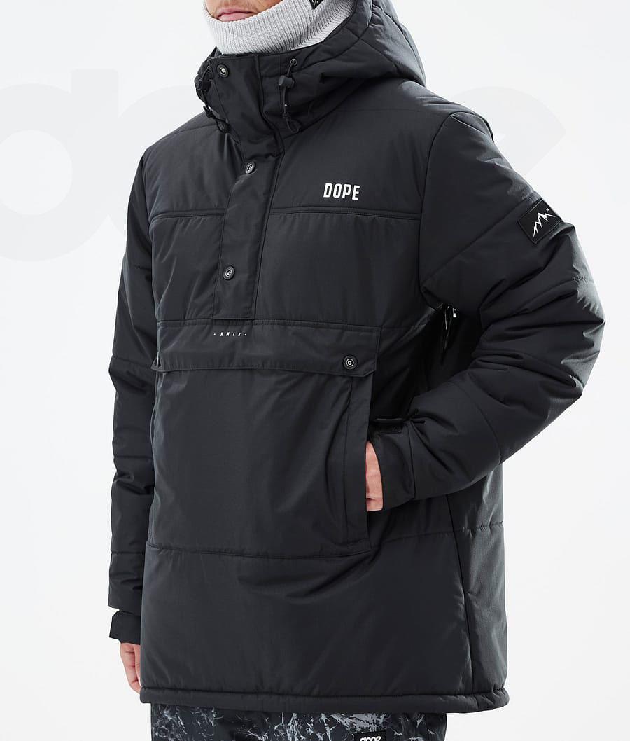 Chaquetas De Esquí Dope Puffer Hombre Negras | ESWY2939