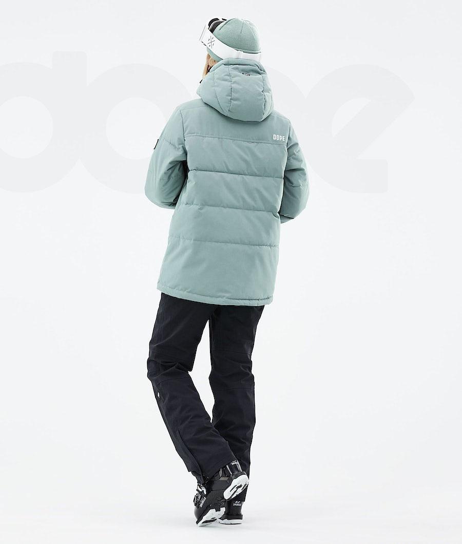 Chaquetas De Esquí Dope Puffer W 2021 Mujer Verde | ESTV3675