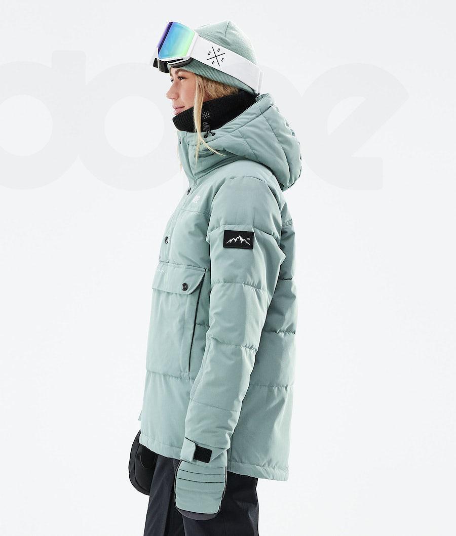 Chaquetas De Esquí Dope Puffer W 2021 Mujer Verde | ESTV3675