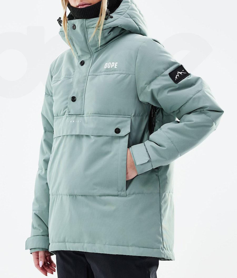 Chaquetas De Esquí Dope Puffer W 2021 Mujer Verde | ESTV3675