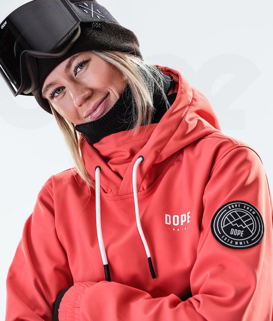 Chaquetas De Esquí Dope Wylie W 10k Capital Mujer Coral | ESWY3678