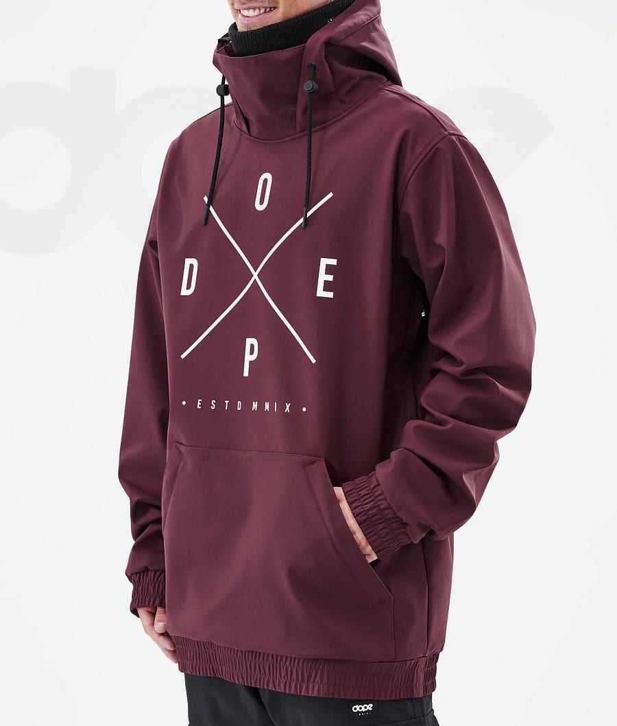 Chaquetas De Esquí Dope Yeti 2X-Up Hombre Burdeos | ESEX2964