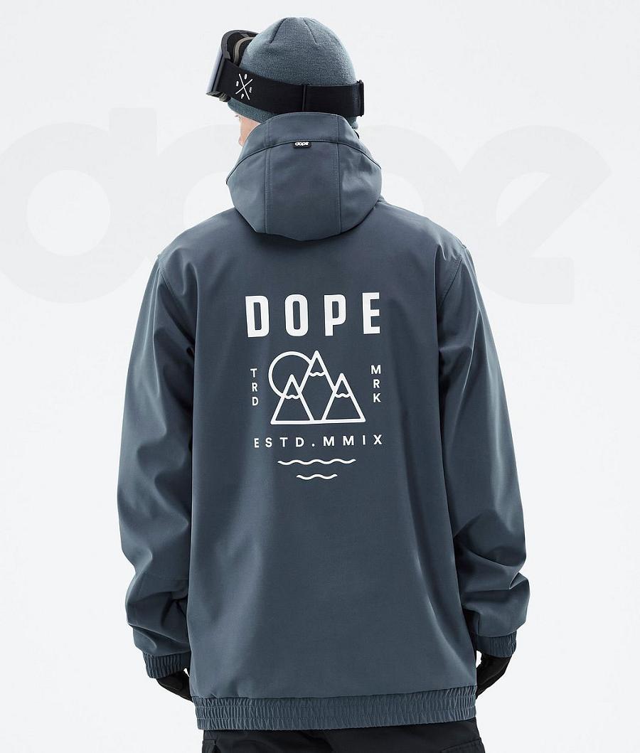 Chaquetas De Esquí Dope Yeti Summit Hombre Azules | ESKI2975