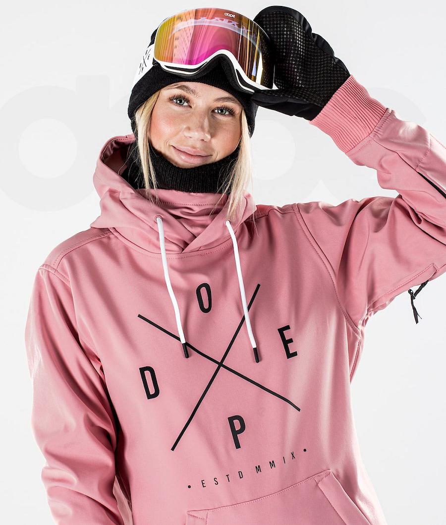 Chaquetas De Esquí Dope Yeti W 10k Mujer Rosas | ESEX3702