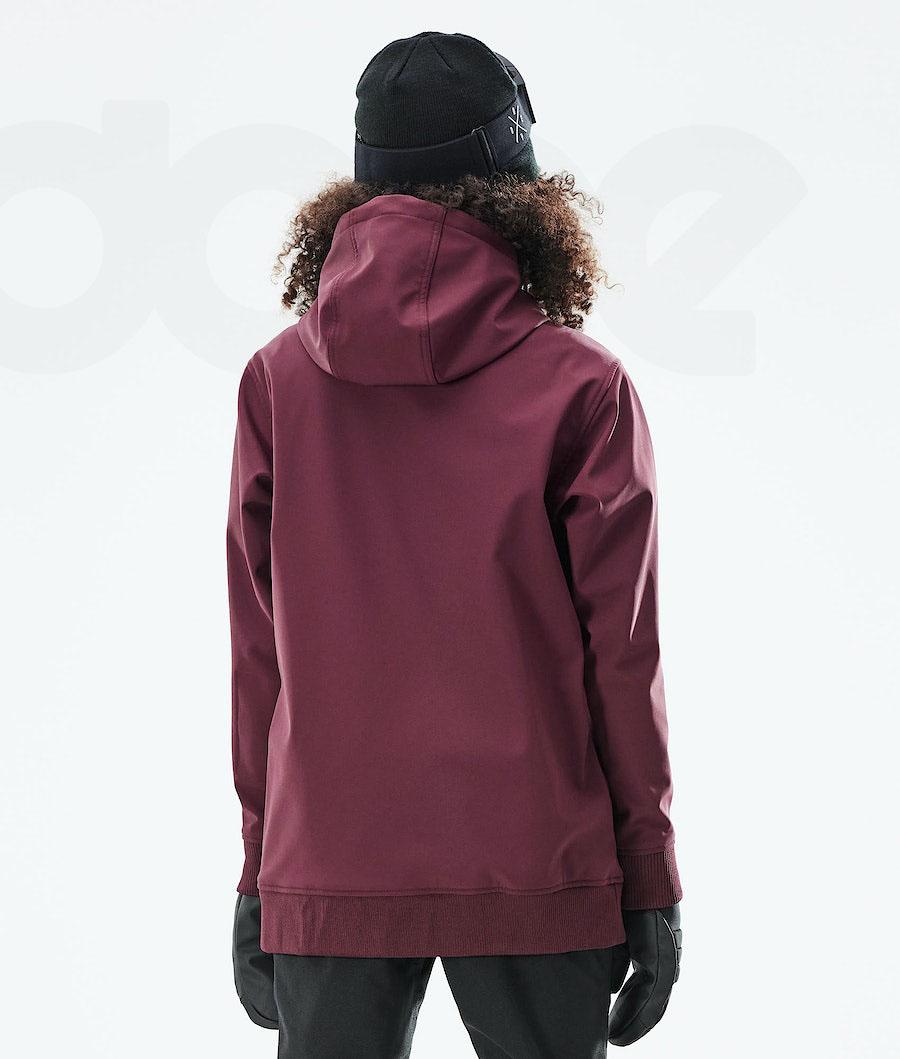 Chaquetas De Esquí Dope Yeti W 10k Mujer Burdeos | ESQZ3704