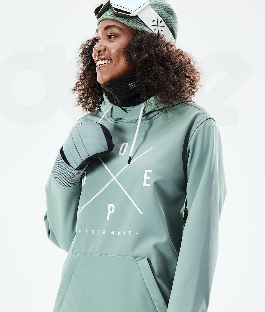 Chaquetas De Esquí Dope Yeti W 10k Mujer Verde | ESWY3703