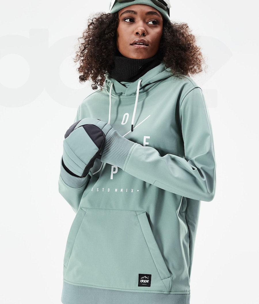 Chaquetas De Esquí Dope Yeti W 10k Mujer Verde | ESWY3703