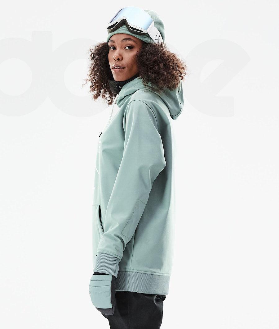 Chaquetas De Esquí Dope Yeti W 10k Mujer Verde | ESWY3703