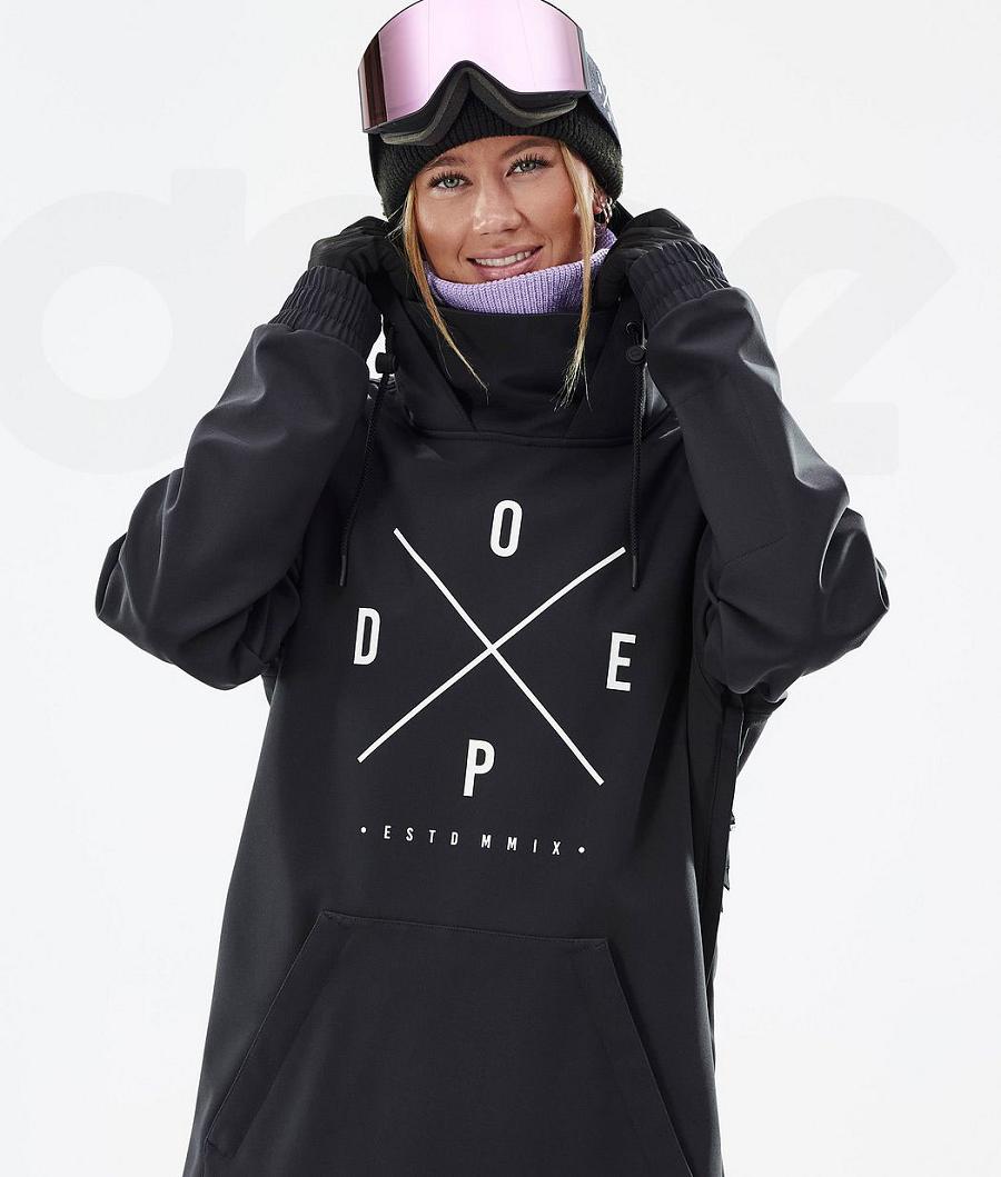 Chaquetas De Esquí Dope Yeti W 2X-Up Mujer Negras | ESBC3707