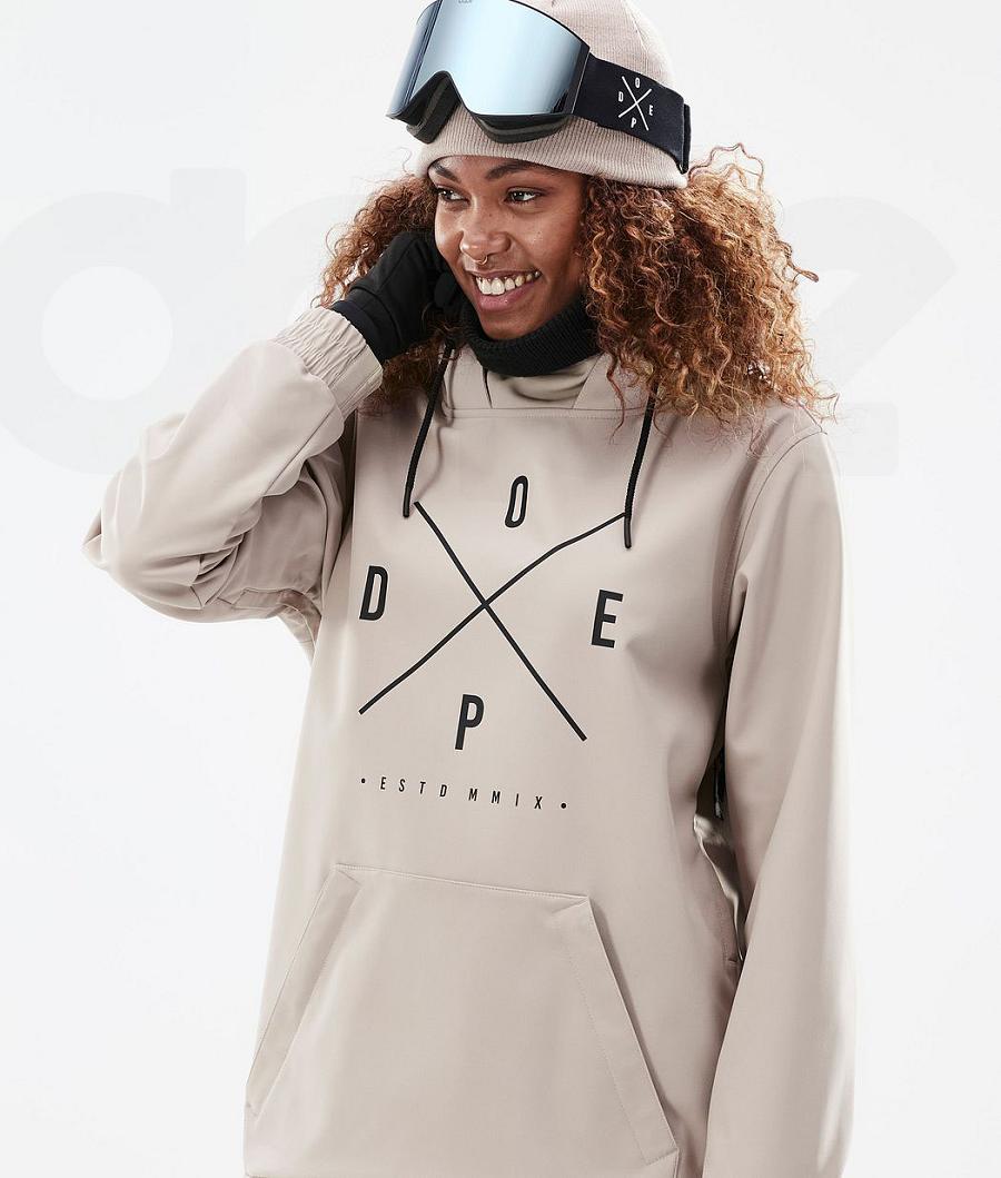 Chaquetas De Esquí Dope Yeti W 2X-Up Mujer Marrones | ESNB3706