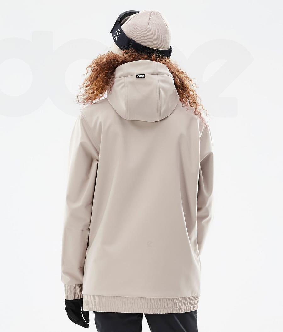 Chaquetas De Esquí Dope Yeti W 2X-Up Mujer Marrones | ESNB3706