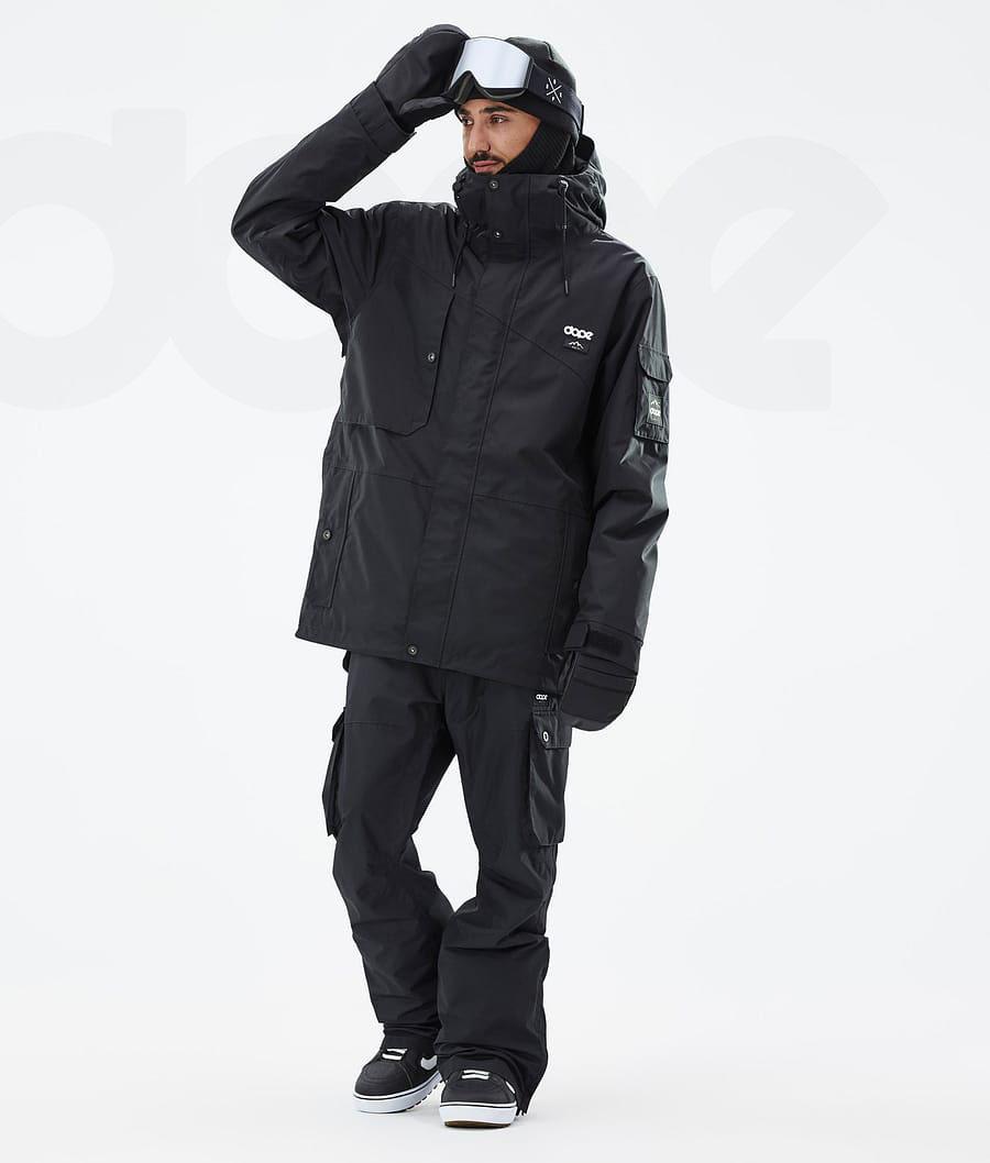 Chaquetas Snowboard Dope Adept 2020 Hombre Negras | ESRW2724