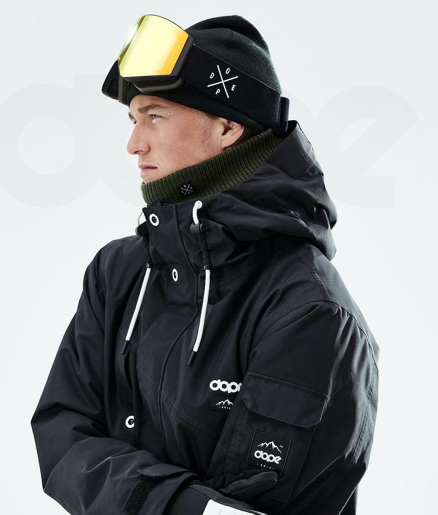 Chaquetas Snowboard Dope Adept 2021 Hombre Negras | ESQZ2727