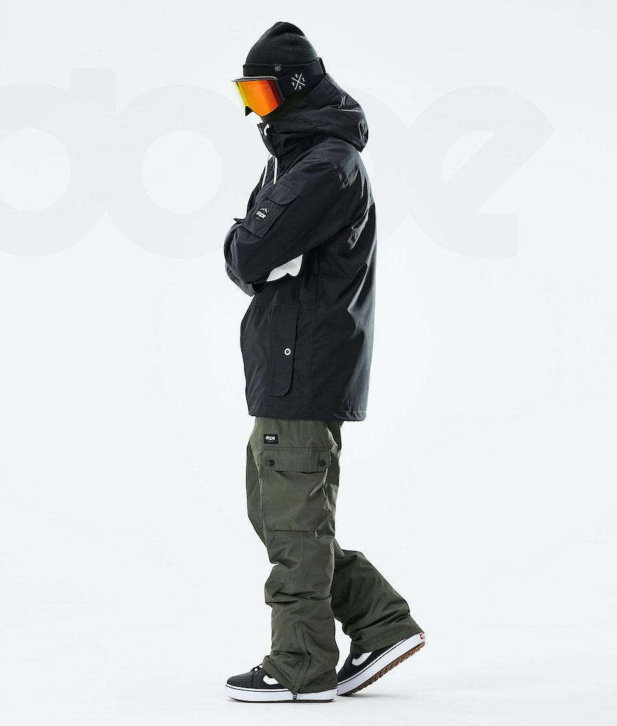 Chaquetas Snowboard Dope Adept 2021 Hombre Negras | ESQZ2727