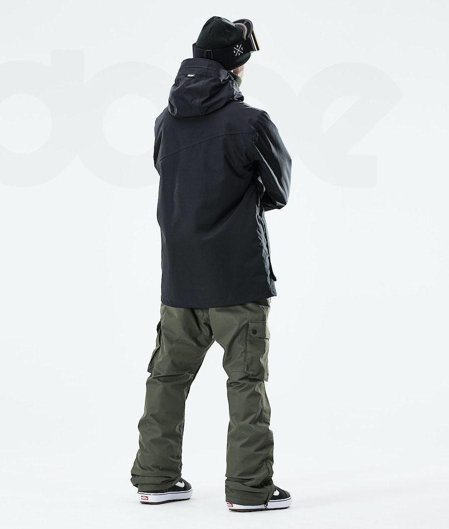 Chaquetas Snowboard Dope Adept 2021 Hombre Negras | ESQZ2727