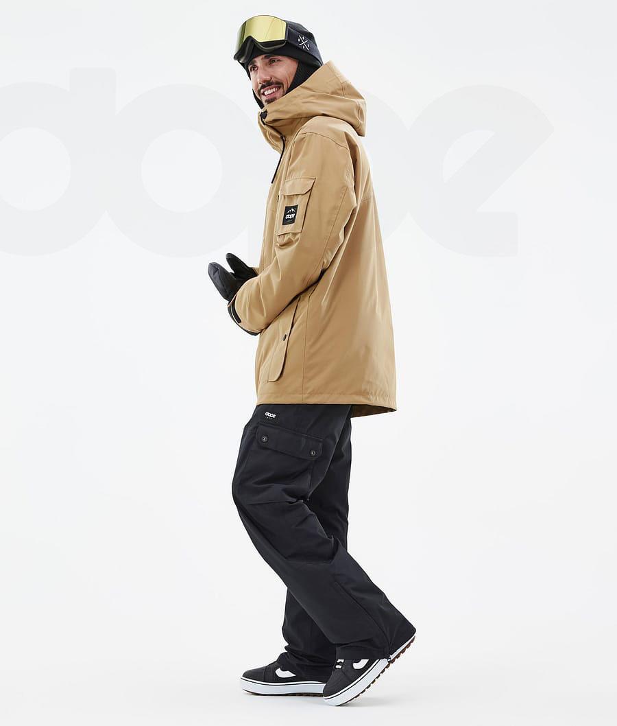 Chaquetas Snowboard Dope Adept Hombre Doradas | ESOR2719