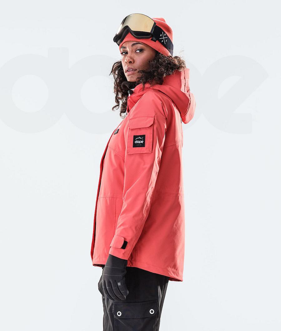 Chaquetas Snowboard Dope Adept W 2020 Mujer Coral | ESBC3395