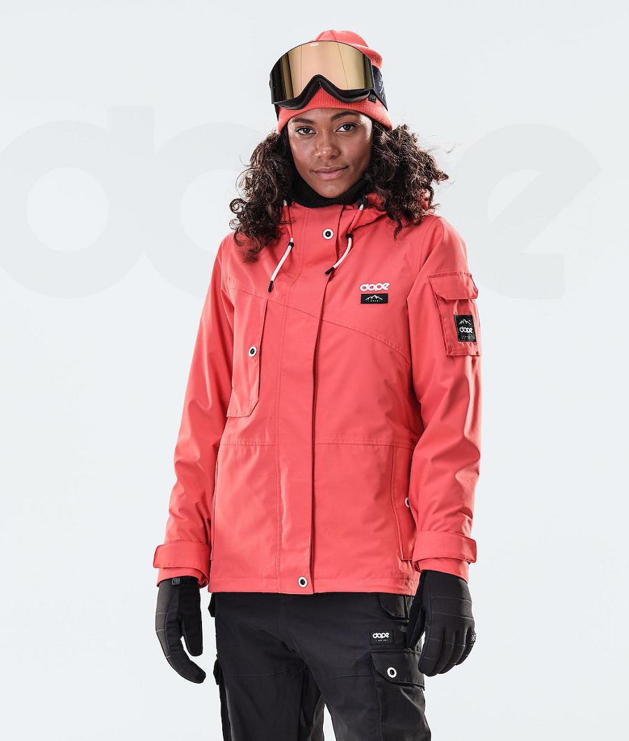 Chaquetas Snowboard Dope Adept W 2020 Mujer Coral | ESBC3395