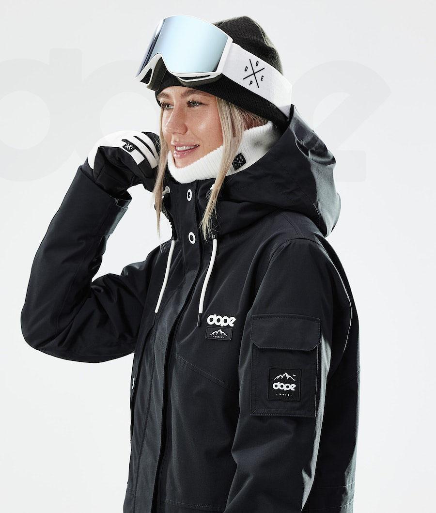 Chaquetas Snowboard Dope Adept W 2021 Mujer Negras | ESXF3398