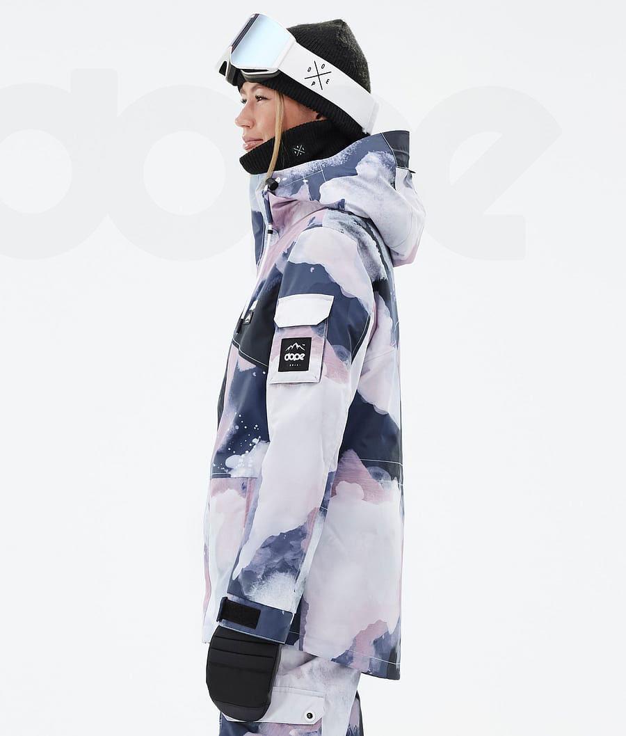 Chaquetas Snowboard Dope Adept W Mujer Azules Multicolor | ESMA3393