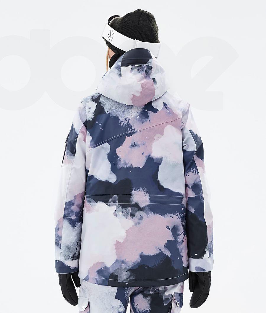 Chaquetas Snowboard Dope Adept W Mujer Azules Multicolor | ESMA3393