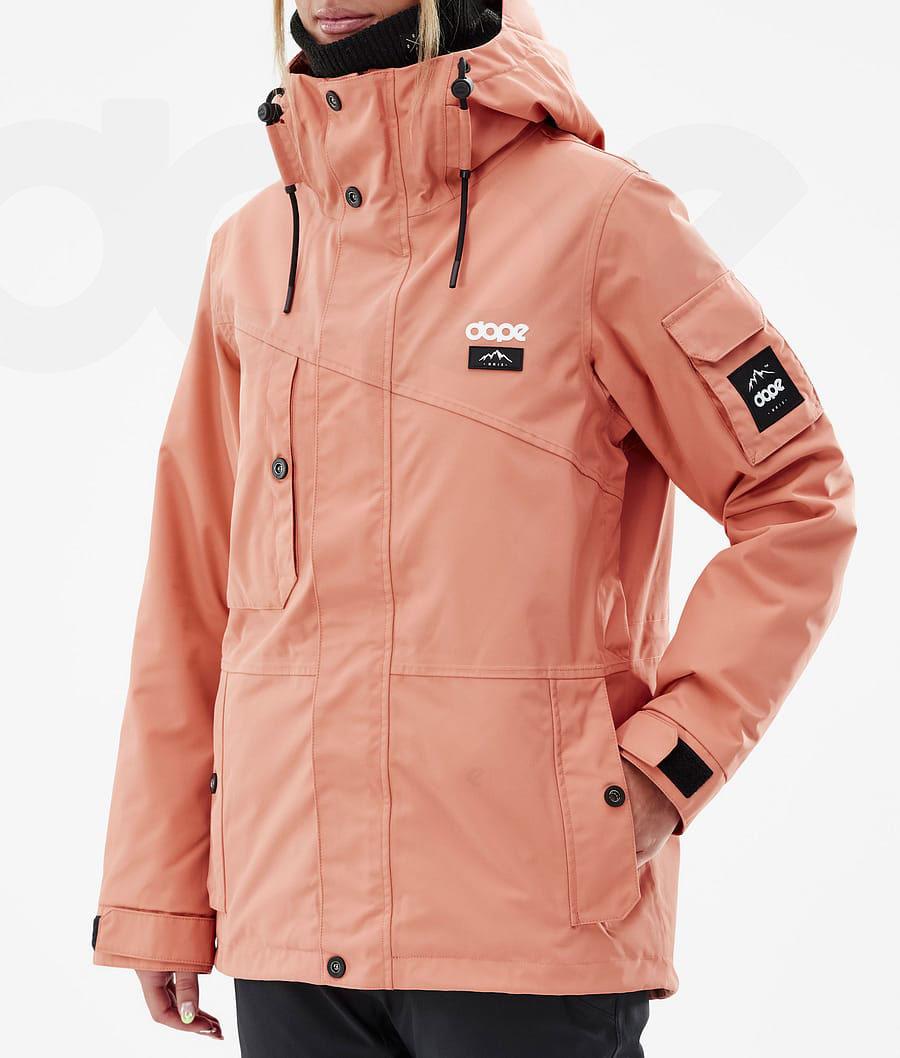 Chaquetas Snowboard Dope Adept W Mujer Coral | ESPQ3383