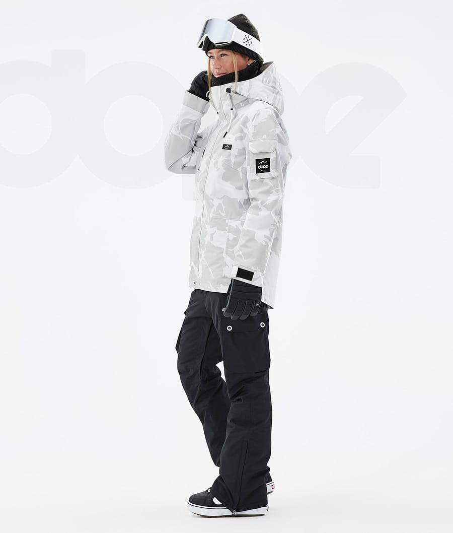 Chaquetas Snowboard Dope Adept W Mujer Gris Camuflaje | ESSO3381