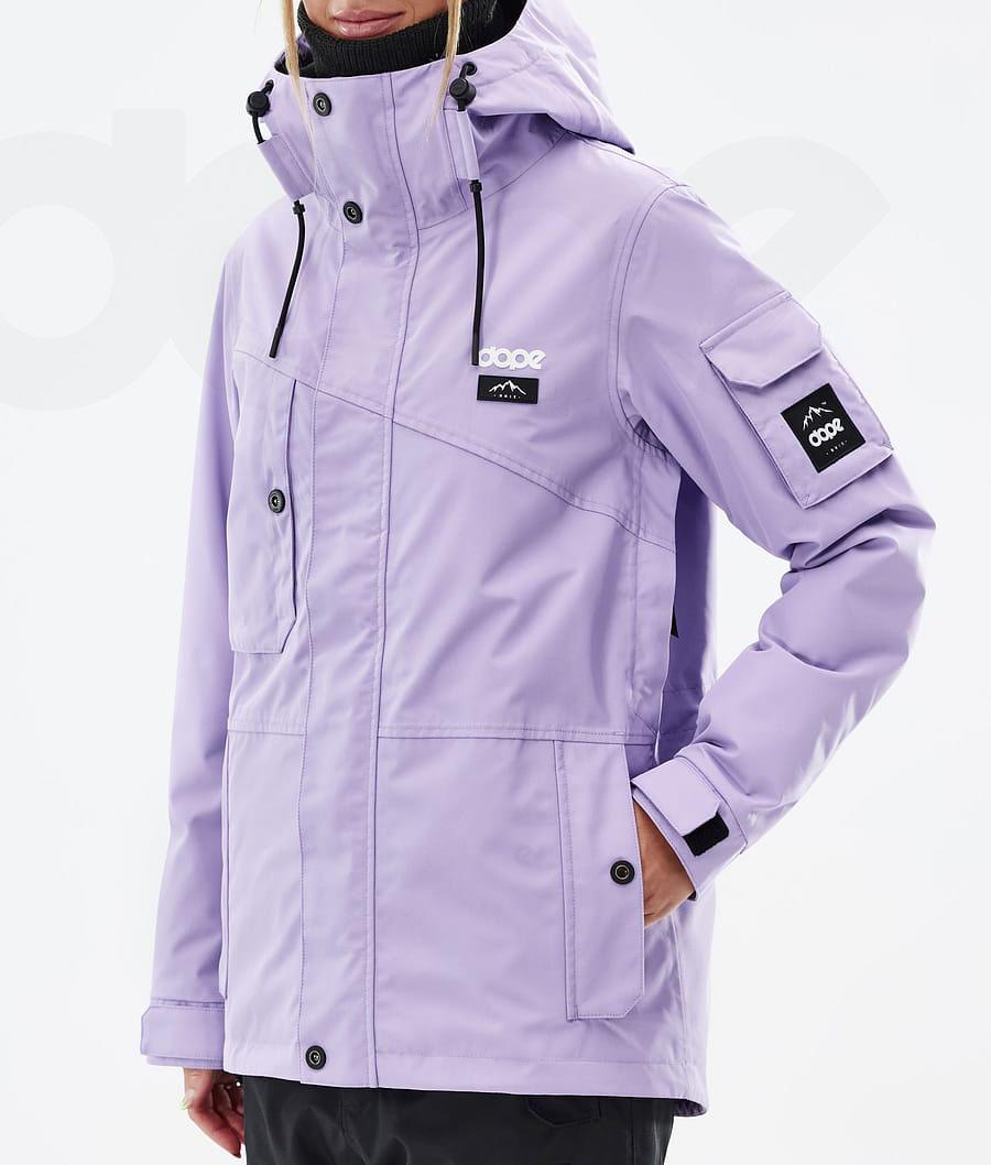 Chaquetas Snowboard Dope Adept W Mujer Moradas | ESTV3388