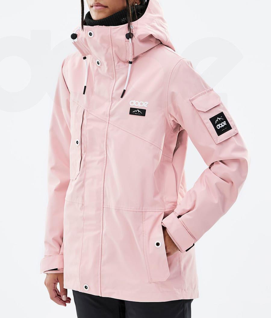 Chaquetas Snowboard Dope Adept W Mujer Rosas | ESGL3378