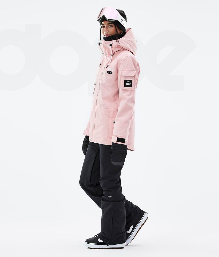 Chaquetas Snowboard Dope Adept W Mujer Rosas | ESGL3378