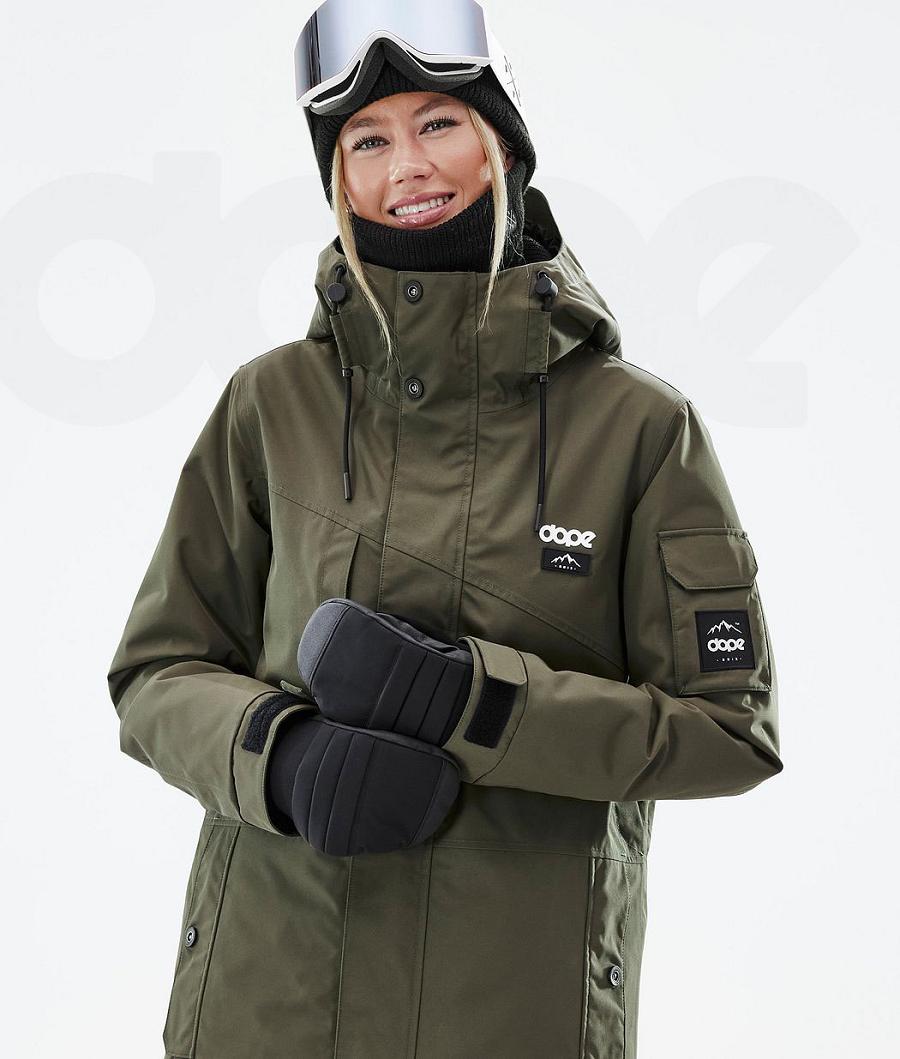 Chaquetas Snowboard Dope Adept W Mujer Verde Oliva Verde | ESIS3385