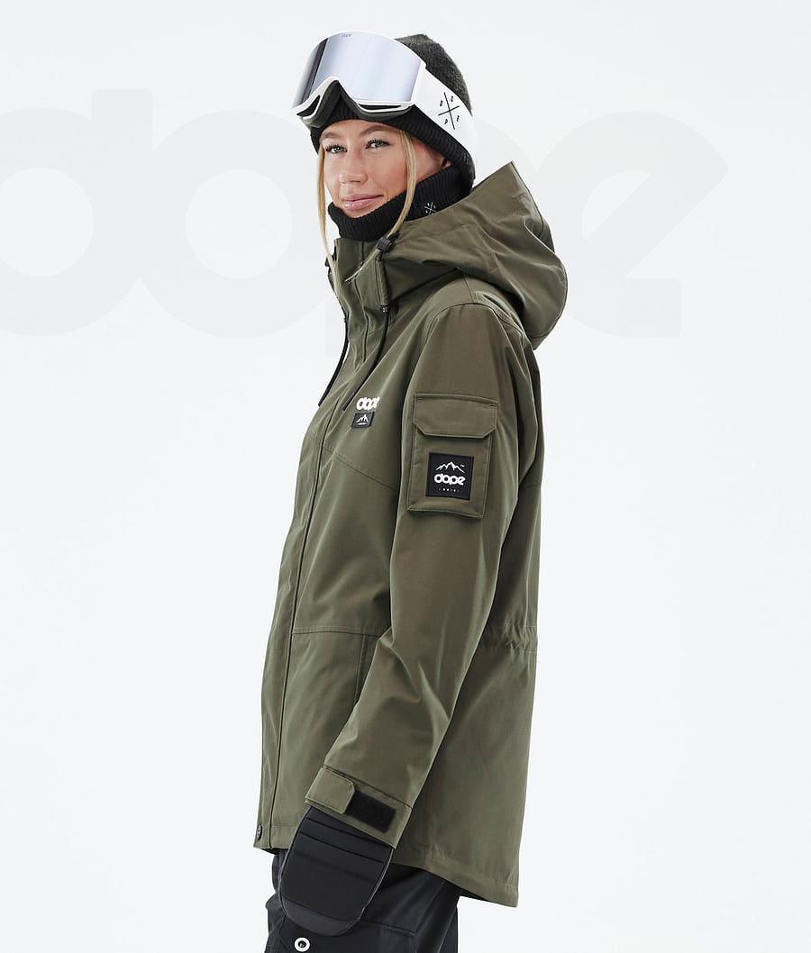 Chaquetas Snowboard Dope Adept W Mujer Verde Oliva Verde | ESIS3385