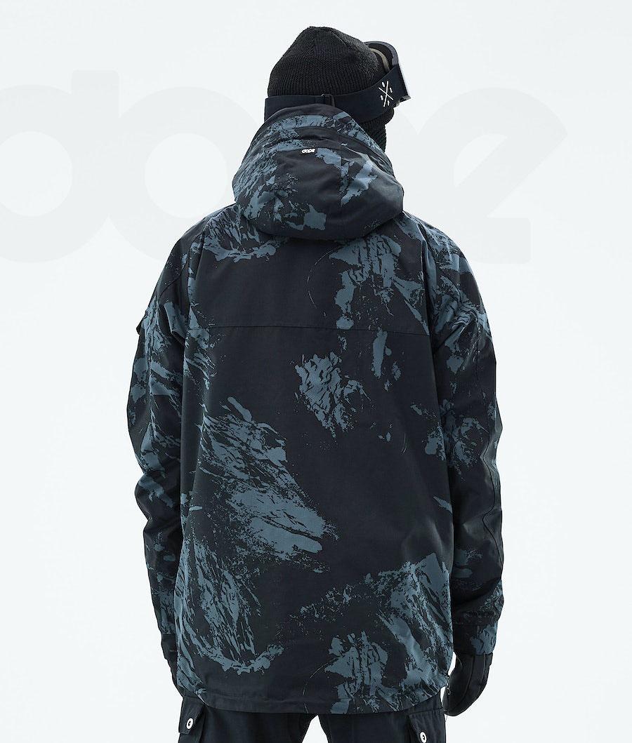 Chaquetas Snowboard Dope Akin 2021 Paint Hombre Azules | ESTV2749