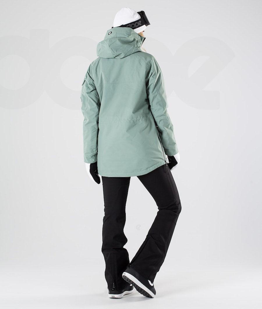 Chaquetas Snowboard Dope Akin W 2019 Mujer Verde | ESPQ3410