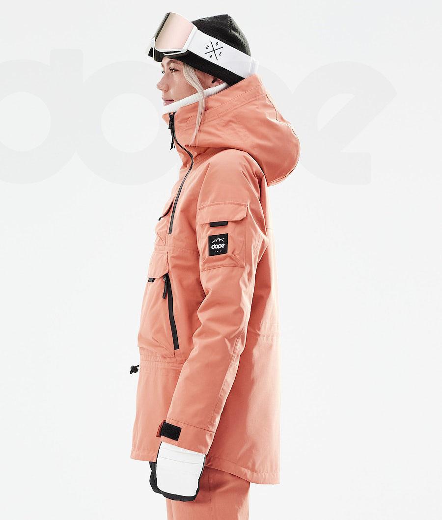 Chaquetas Snowboard Dope Akin W 2021 Mujer Naranjas | ESIS3412