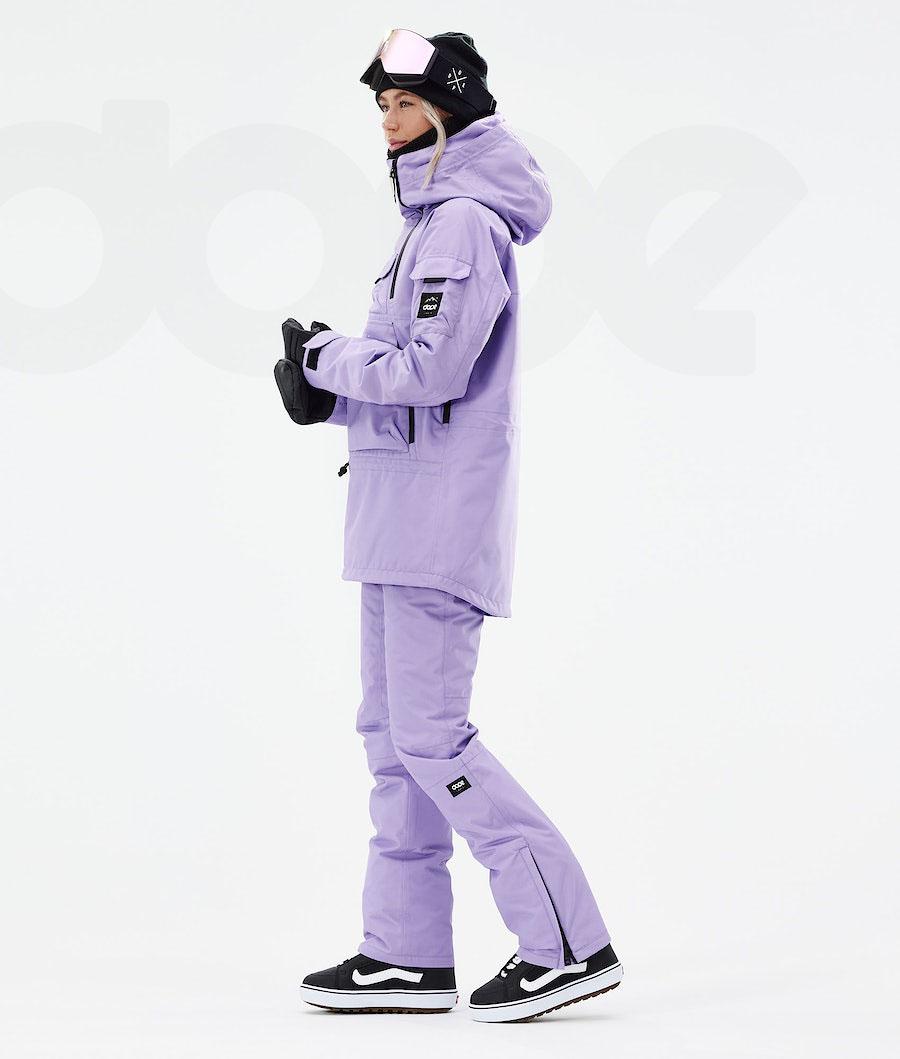 Chaquetas Snowboard Dope Akin W 2021 Mujer Moradas | ESTV3415