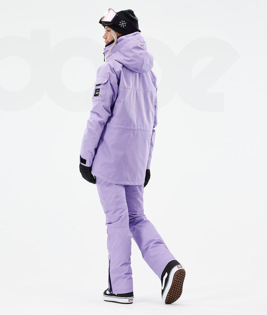 Chaquetas Snowboard Dope Akin W 2021 Mujer Moradas | ESTV3415