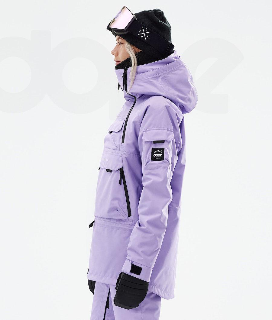 Chaquetas Snowboard Dope Akin W 2021 Mujer Moradas | ESTV3415